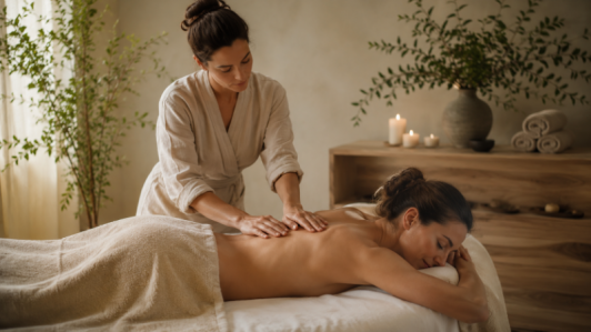 Massage de dos Massage de dos